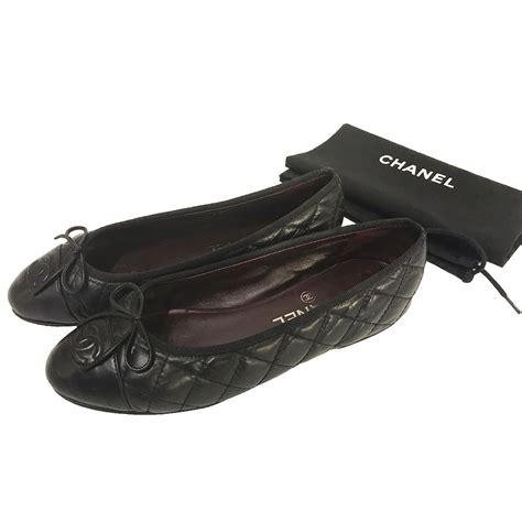 ballerine stile chanel|chanel quilted ballerina flats.